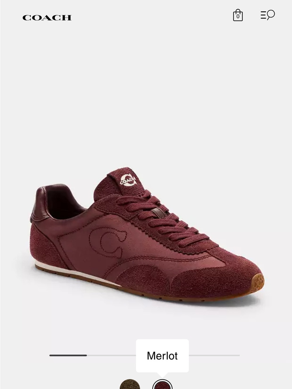 Women’s Burgundy Suede Casual Sneakers